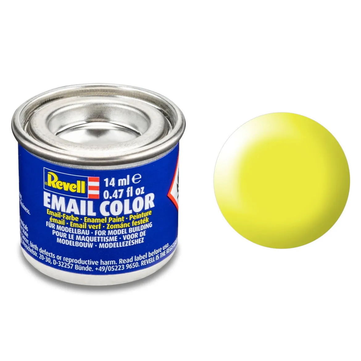 Revell hobbyfärg 14 ml - 312 Luminous yellow / silk