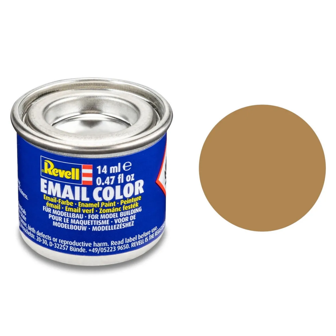 Revell hobbyfärg 14 ml - 88 Ochre brown / mat