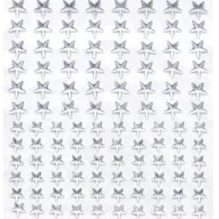 Rhinestone stickers stjärnor kristall – 216 stjärnformade stickers. Ø8 / 10 mm