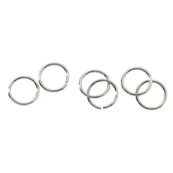 Ringöglor Ø9 silvfg 10 st