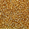 Rocaillespärla 6/0 guld semitr