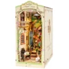 Rolife DIY Bookend Floral Corner miniatyr diorama – TGB09, 108×190×240 mm