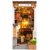 Rolife DIY Bookend Sakura Wine Alley miniatyr diorama – TGB011, 111×195×221 mm