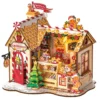 Rolife DIY Gingerbread House miniatyr diorama – DG176, 213×173×203 mm