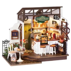Rolife DIY No.17 Café miniatyr diorama – DG162, 250×150×195 mm