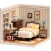 Rolife DIY Super Creator Sweet Dream Bedroom miniatyr diorama – DW009, 163×163×152 mm