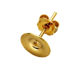Öronstift Ø8mm guldf 5 par