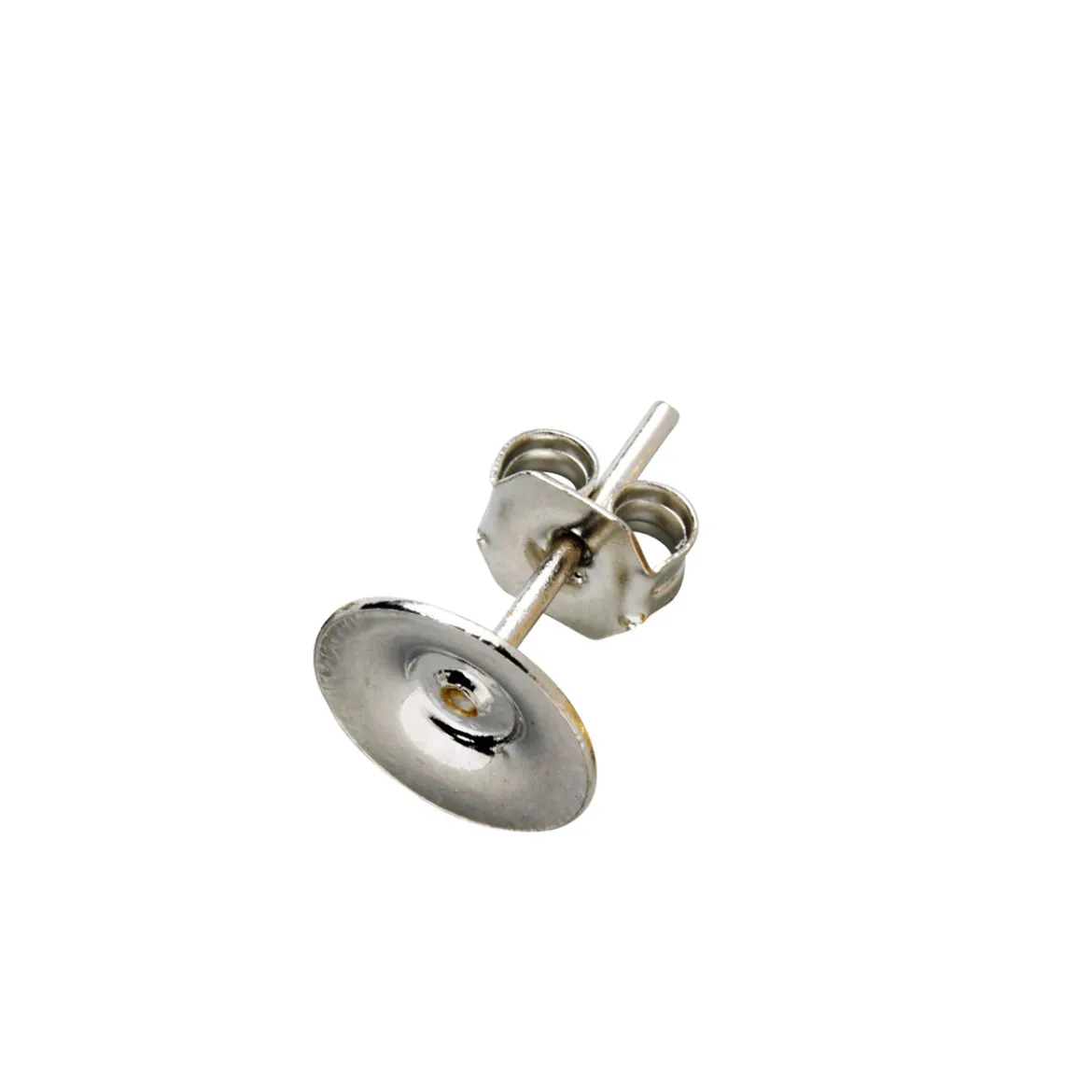 Öronstift Ø8mm silverf 5 par