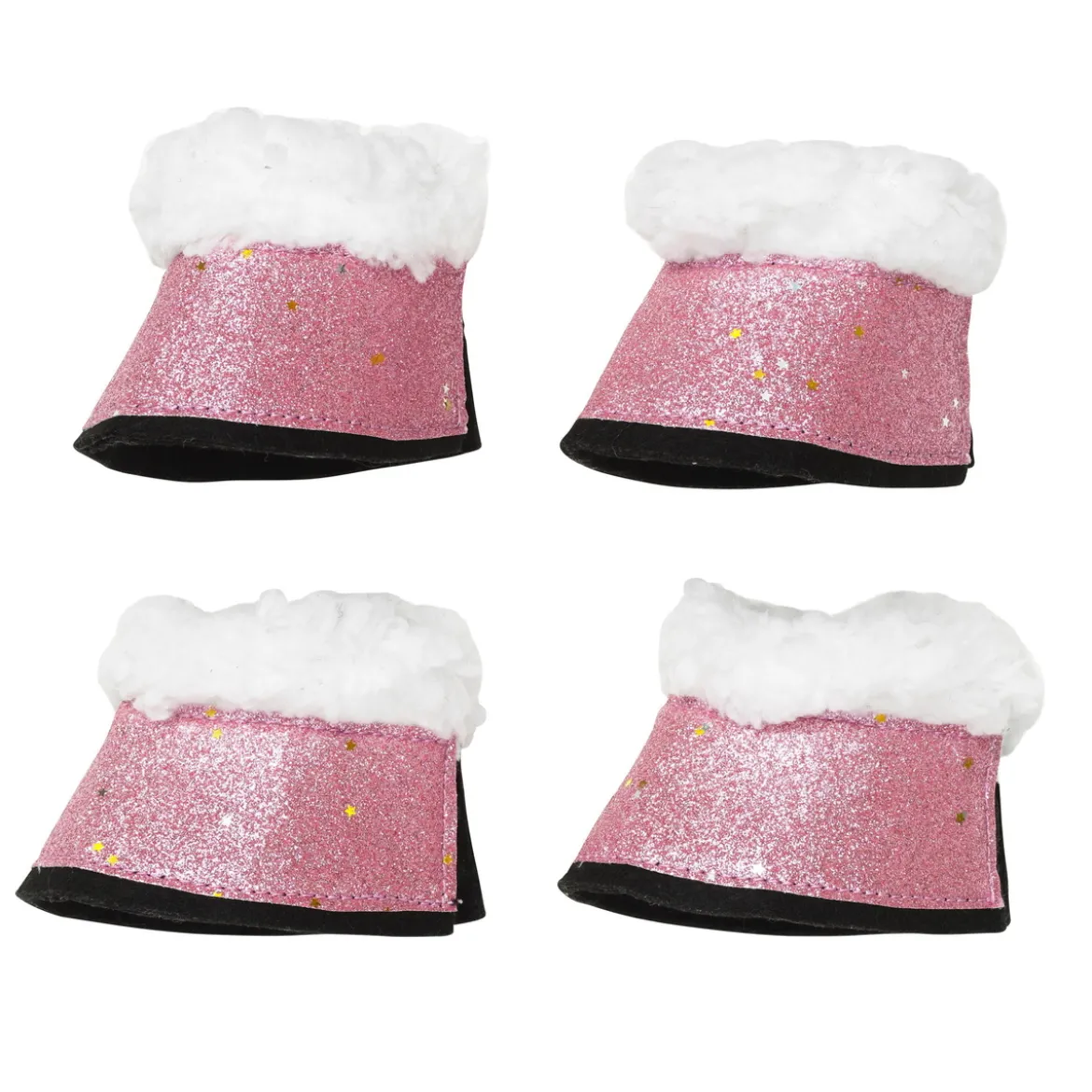 Rosa glittrande boots till din Hobby Pony