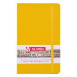 Royal Talens Art Creation Sketch skissbok 13×21 cm, gult omslag – 140 g/m², 80 ark