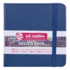 Royal Talens Art Creation Sketch skissbok 12×12 cm, blått omslag – 140 g/m², 80 ark