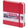 Royal Talens Art Creation Sketch skissbok 12×12 cm, rött omslag – 140 g/m², 80 ark