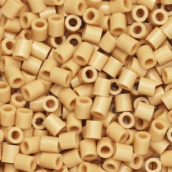 Rörpärlor Midi 1000 st beige, Ø5 mm