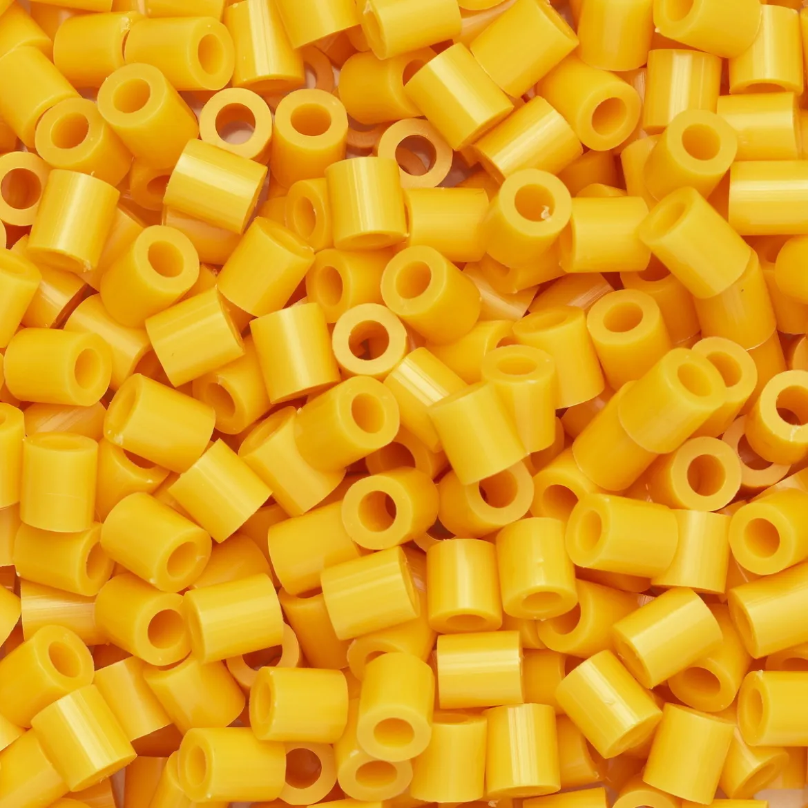 Rörpärlor Midi 1000 st honungsgul, Ø5 mm