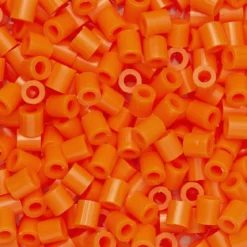 Rörpärlor Midi 1000 st orange, Ø5 mm