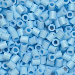 Rörpärlor Midi 1000 st pastellblå, Ø5 mm