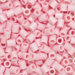 Rörpärlor Midi 1000 st pastellrosa, Ø5 mm