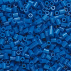 Rörpärlor Mini 1000 st blå, Ø2,5 mm