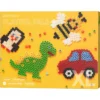 Rörpärlor XL kit Playful Pals – 1200 stora XL-pärlor + 3 lekfulla pärlplattor