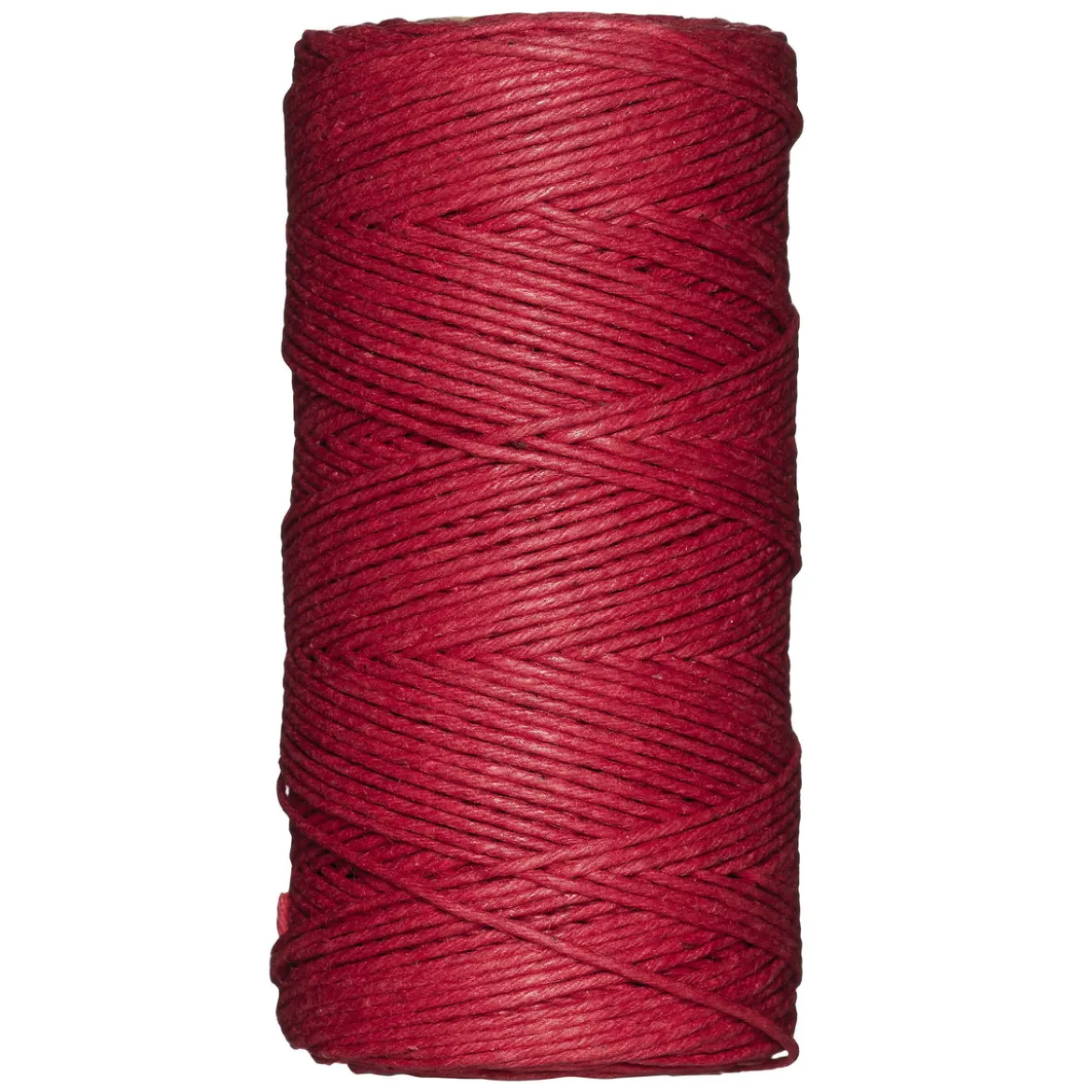 Rött hampasnöre – 110 meter, Ø 1,0 mm