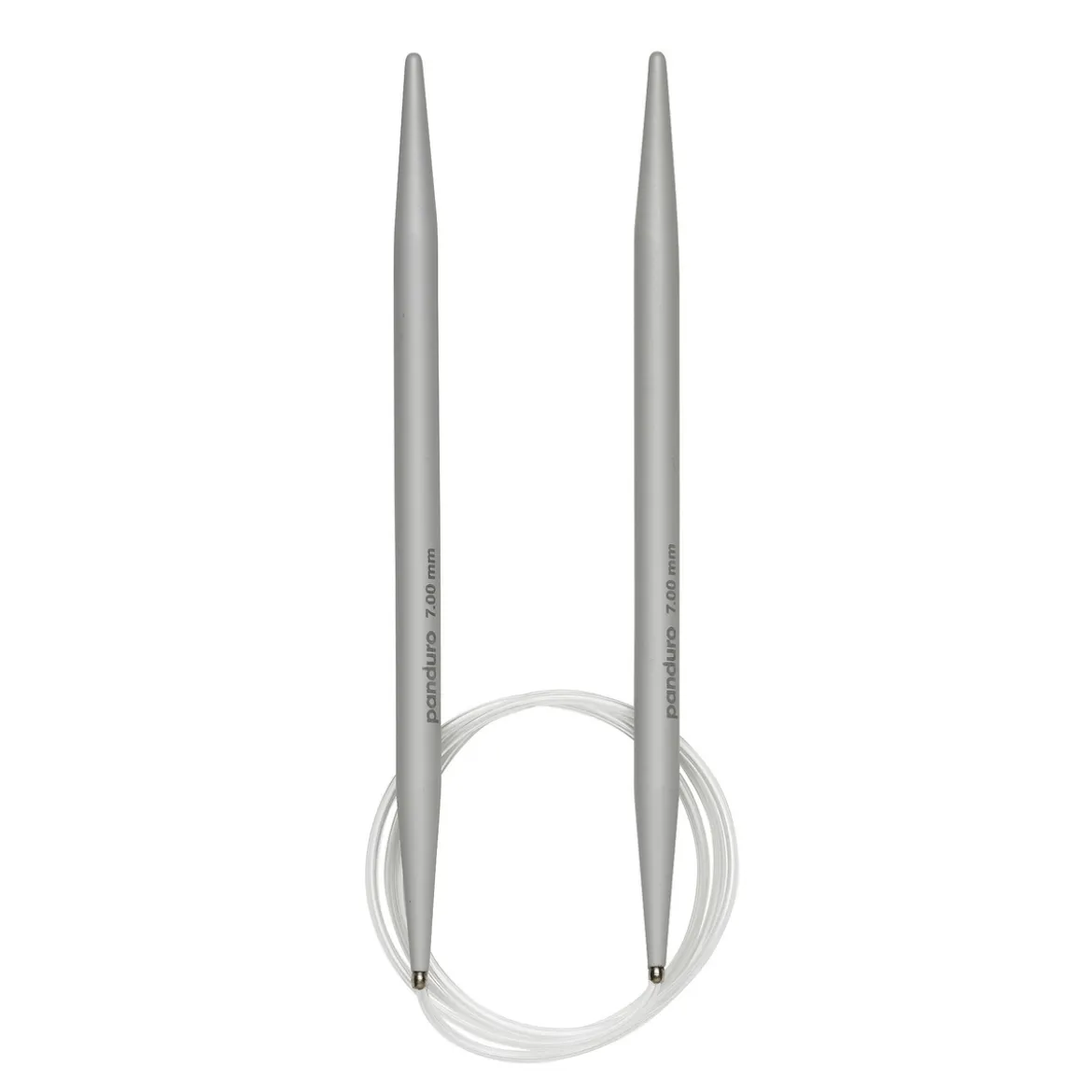 Rundstickor, längd 80 cm Ø5,5 mm – aluminium