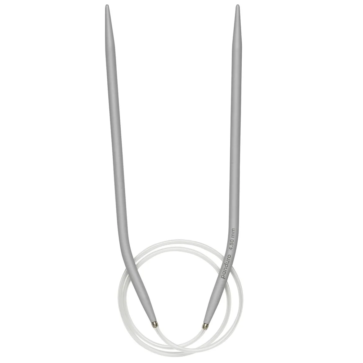 Rundstickor, längd 60 cm Ø4,5 mm – aluminium