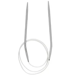 Rundstickor, längd 80 cm Ø4,5 mm – aluminium