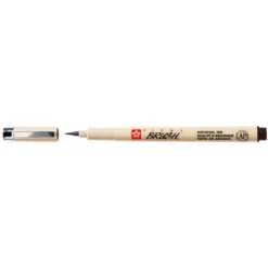Sakura Pigma Brush Dark sepia – mörk sepia penselspets