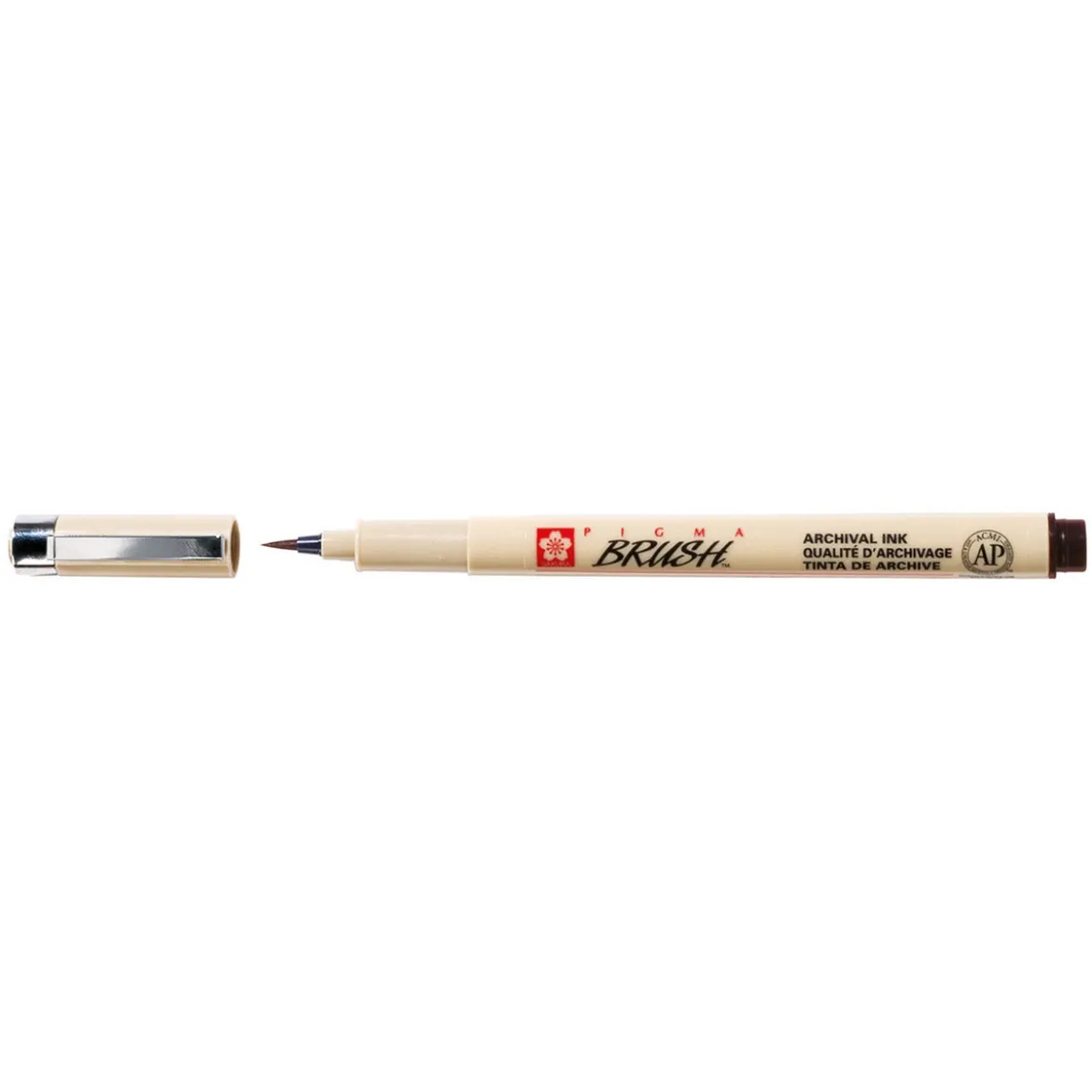 Sakura Pigma Brush Dark sepia – mörk sepia penselspets