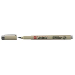 Sakura Pigma Brush Light cool grey – ljusgrå penselspets