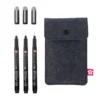 Sakura Pigma Micron Black Edition – 3 st. fineliners #01, 03 och 05 + pennfodral