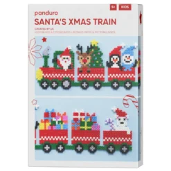 Santas Xmas Train, pärla tomtens låååånga jultåg! 58×13 cm