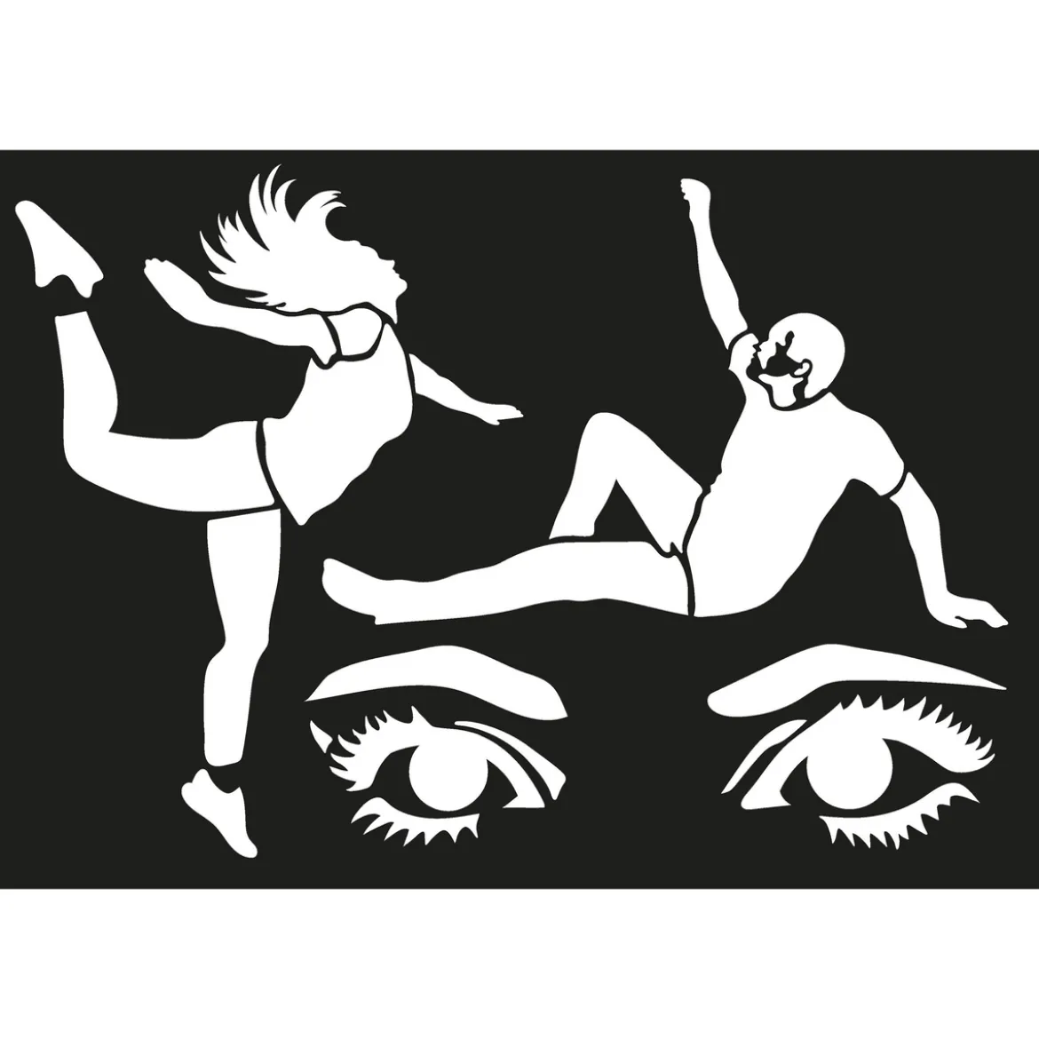 Schablon 21x30 Action Style