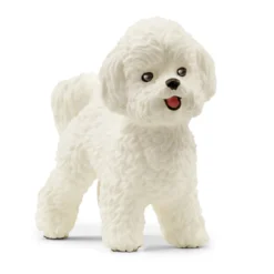 Schleich Bichon Frisé – 4,4 × 1,8 × 3,7 cm