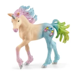 Schleich karamell unicorn / enhörning, föl