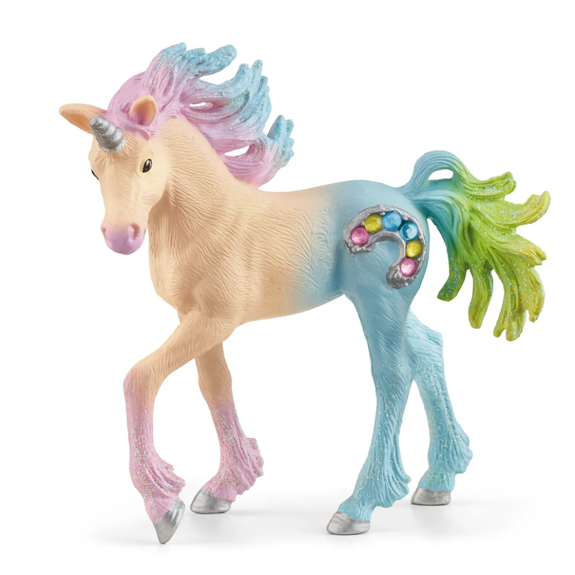 Schleich karamell unicorn / enhörning, föl