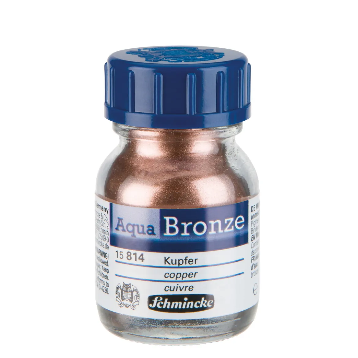 Schmincke Aqua Bronze, vattenlösligt metallicpulver 20 ml, Copper 15 814