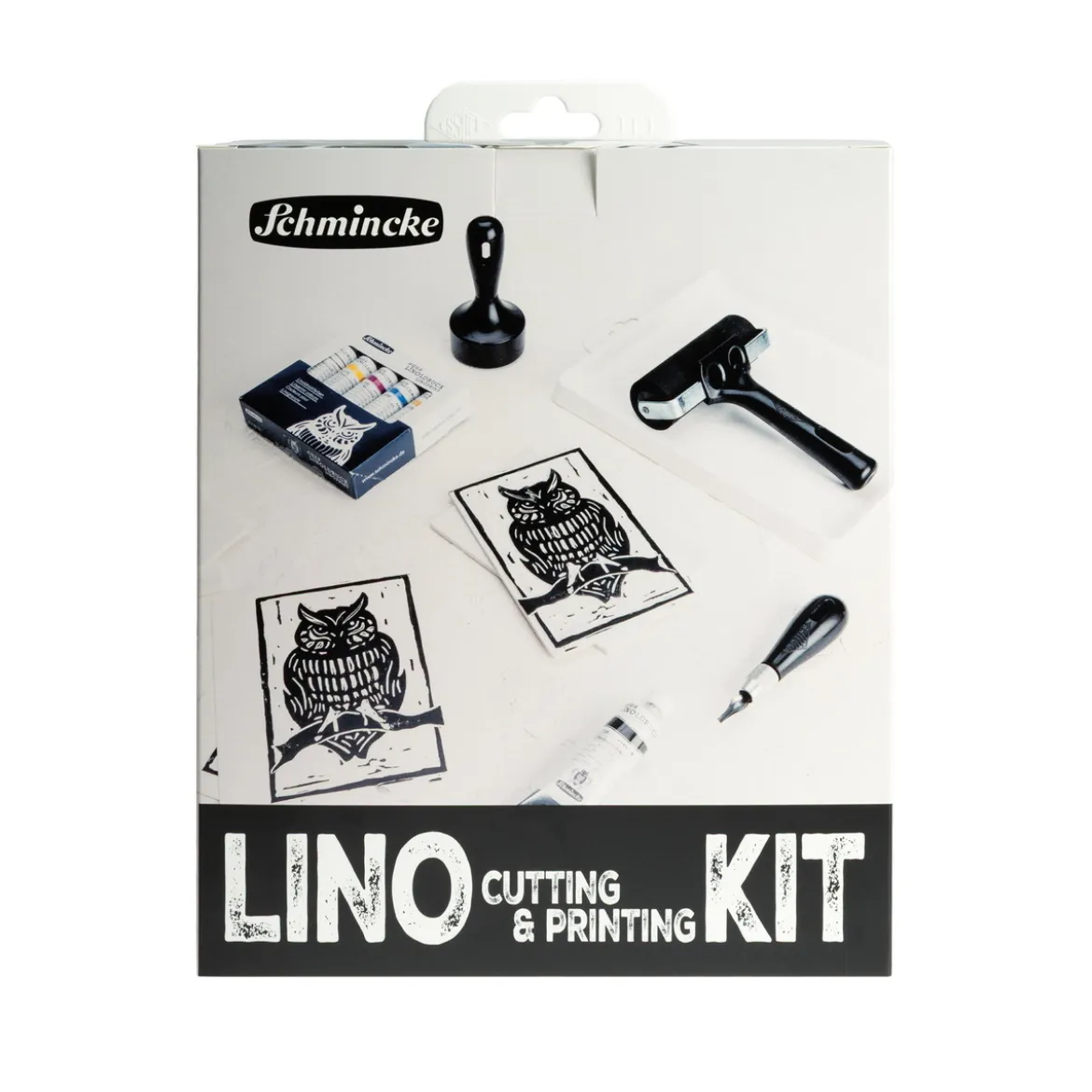 Schmincke Aqua Lino Kit, linoleumsnitt & linoleumtryck med vattenbaserad färg
