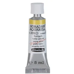 Schmincke Horadam akvarellfärg 5 ml – Titanium yellow 206
