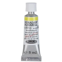 Schmincke Horadam akvarellfärg 5 ml – Vanadium yellow 207