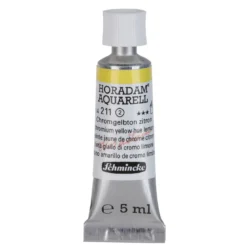 Schmincke Horadam akvarellfärg 5 ml – Chromium yellow hue lemon 211