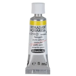 Schmincke Horadam akvarellfärg 5 ml – Pure yellow 216