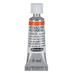 Schmincke Horadam akvarellfärg 5 ml – Cadmium red orange 348