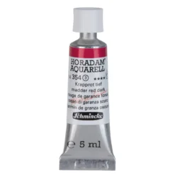 Schmincke Horadam akvarellfärg 5 ml – Transparent red deep 355