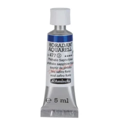Schmincke Horadam akvarellfärg 5 ml – Phthalo sapphire blue 477