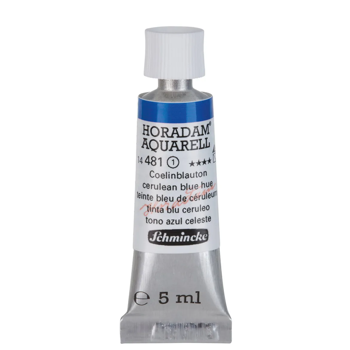 Schmincke Horadam akvarellfärg 5 ml – Cerulean blue hue 481