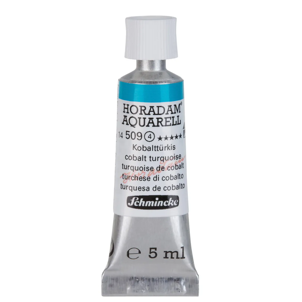 Schmincke Horadam akvarellfärg 5 ml – Cobalt turquoise 509