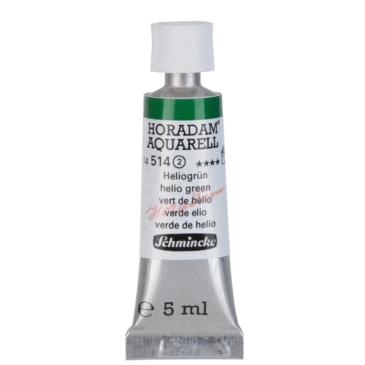 Schmincke Horadam akvarellfärg 5 ml – Helio green 514