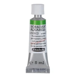 Schmincke Horadam akvarellfärg 5 ml – Permanent green 526