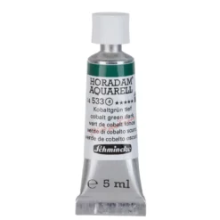 Schmincke Horadam akvarellfärg 5 ml – Cobalt green dark 533